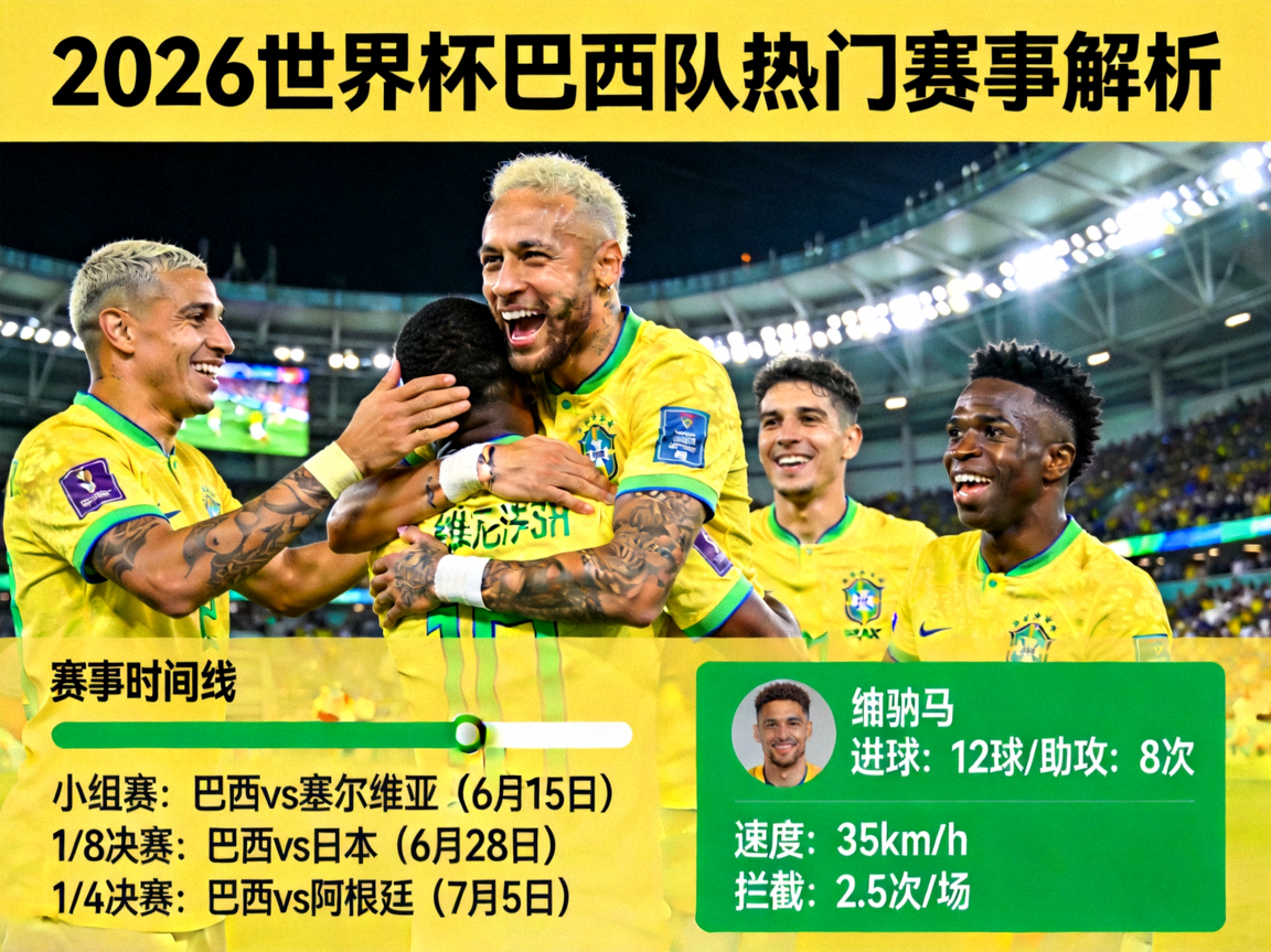 2026世界杯巴西队热门赛事解析，内马尔与队友