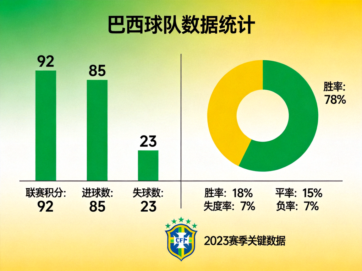 巴西球队数据图标